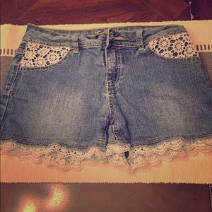 Jean shorts